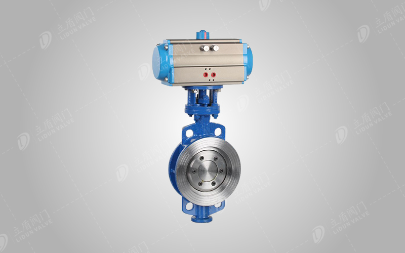 對夾三偏心蝶閥(氣動)