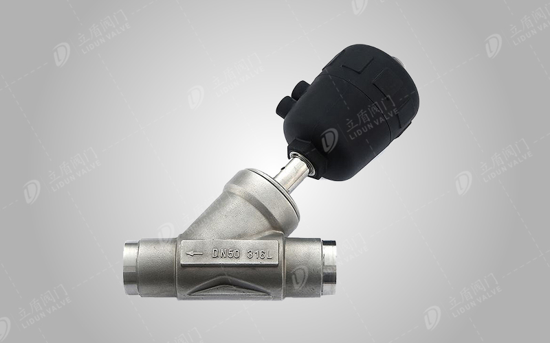 焊接式氣動角座閥