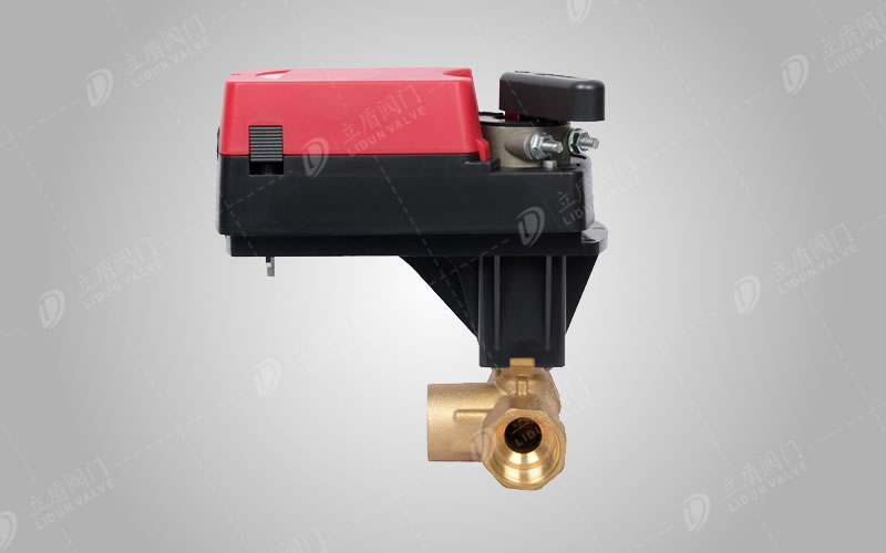 電動三通調節球閥